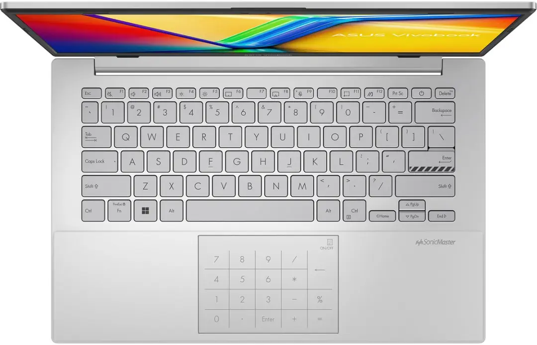 ASUS Vivobook Go 14 E1404FA-EB1729W Laptop - 14" - Ryzen 5 - 8GB/512GB - afbeelding 4 van 6