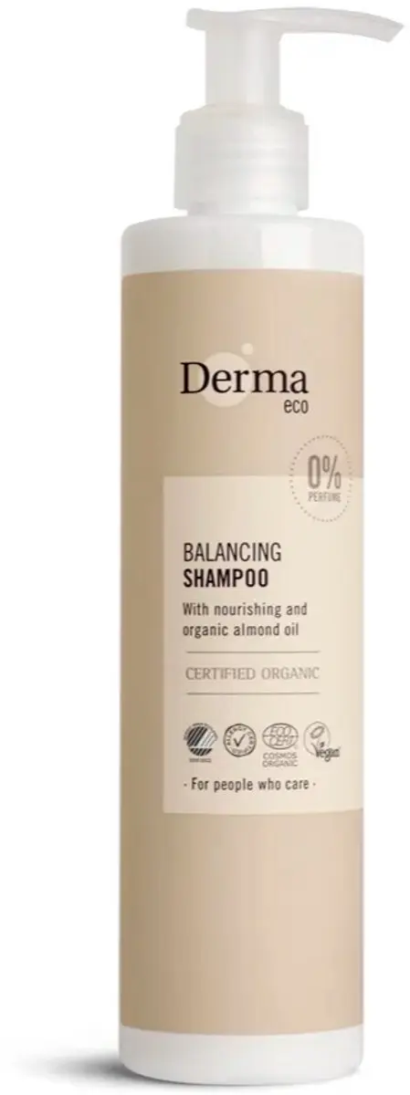 Derma Eco Shampoo Parfumvrij 250ml - Amandelolie