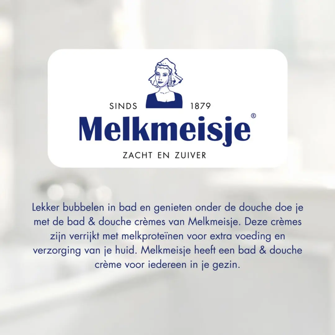 Melkmeisje Karnemelk Bad & Douche Crème - 4x1000ml