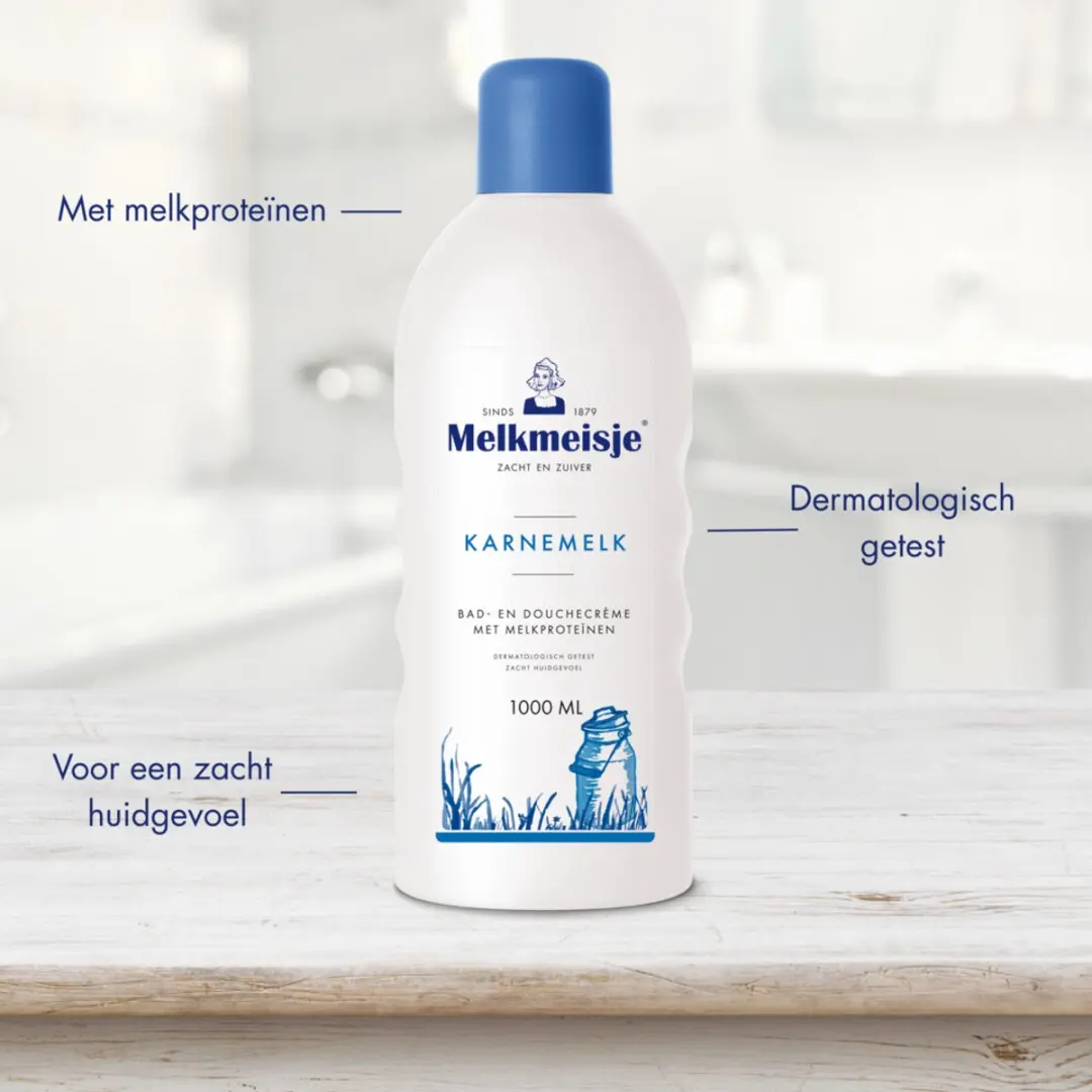 Melkmeisje Karnemelk Bad & Douche Crème