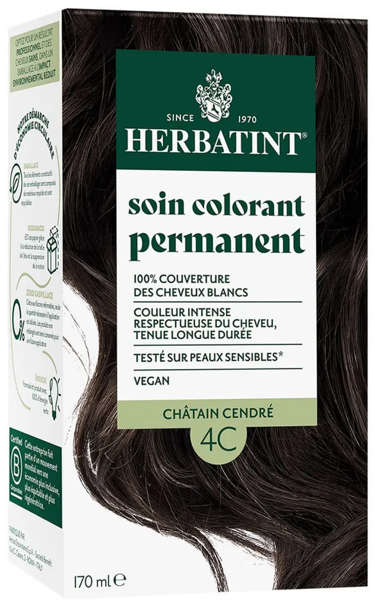 Herbatint Permanente Kleurverzorging Kastanje 170ml