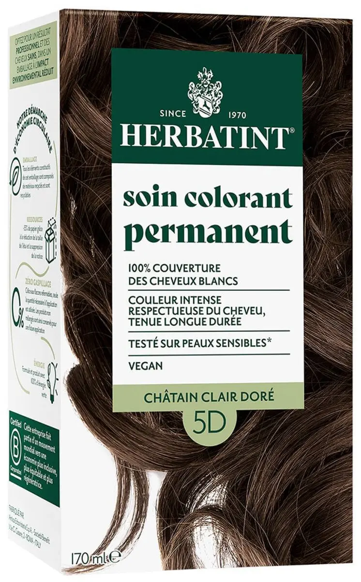Herbatint Permanente Kleurverzorging Kastanje 170ml
