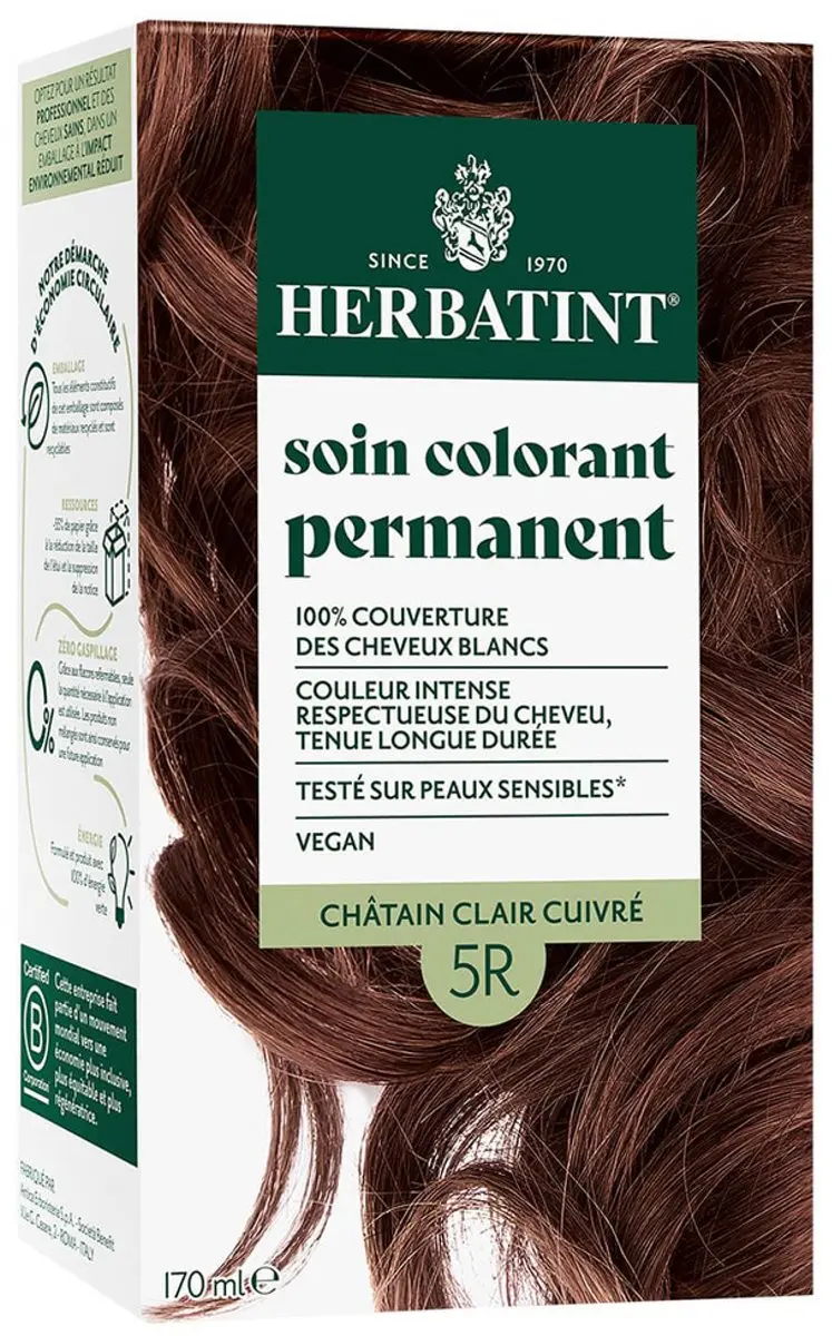 Herbatint Permanente Kleurverzorging Kastanje 170ml