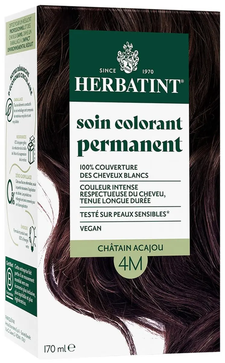 Herbatint Permanente Kleurverzorging Kastanje 170ml