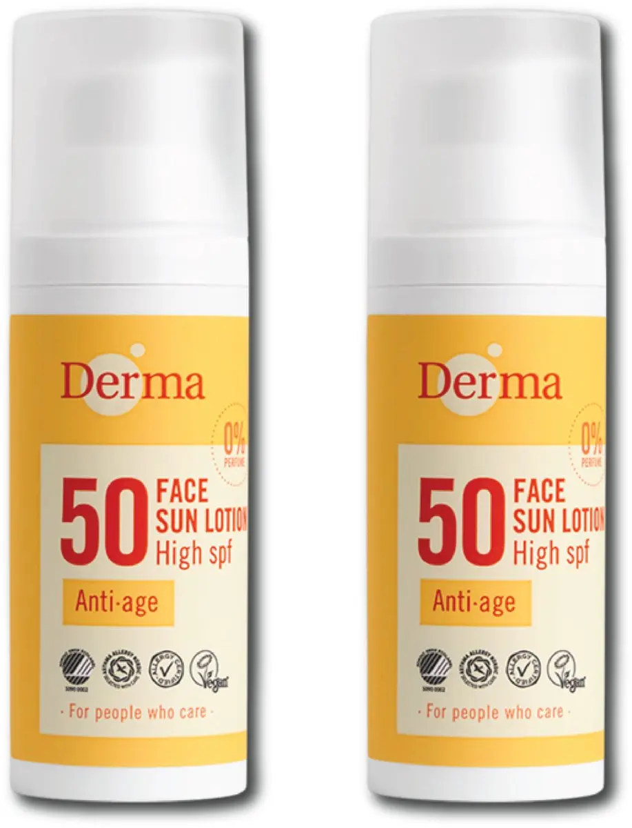 Derma Sun Gezichtszonnecrème SPF50 100ml