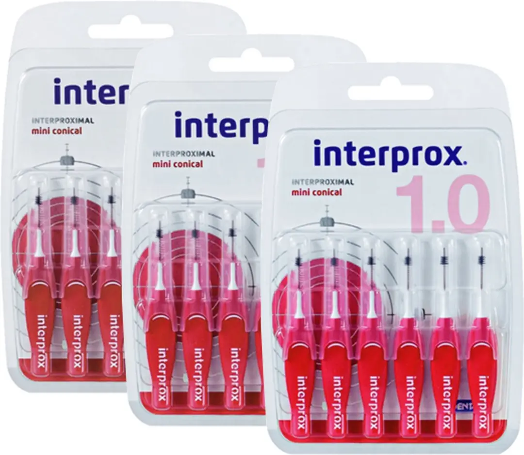 Interprox Premium Mini Conical Grijs - 18 Stuks