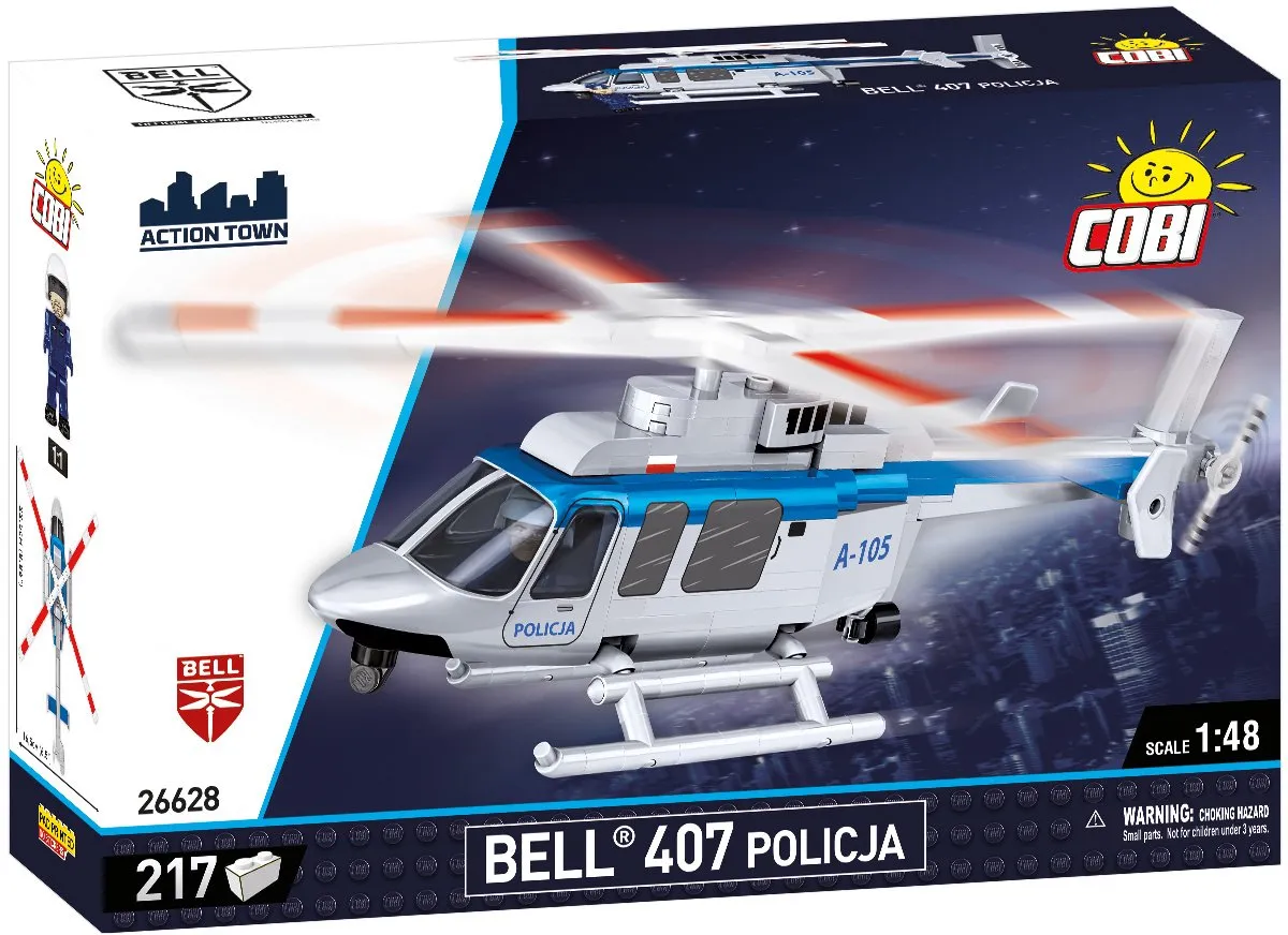 Cobi Bell 407 Politiehelikopter 217 Stukken