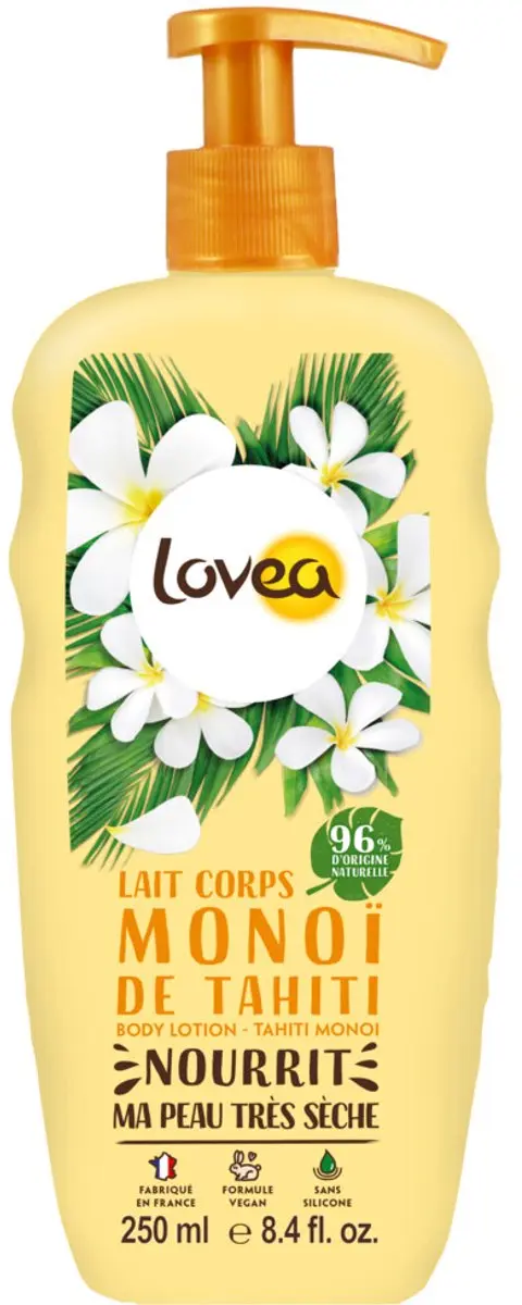 Lovea Bodylotion Tahiti Monoï 250ml - 3 Stuks