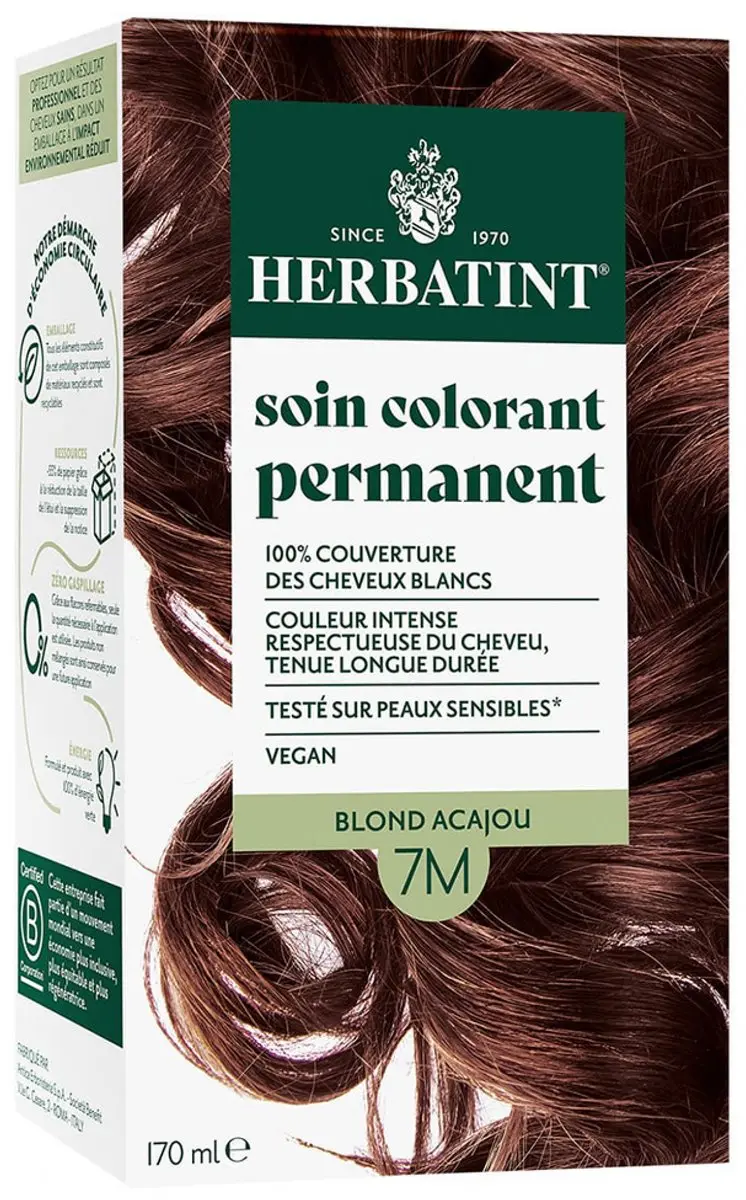 Herbatint Permanente Kleurverzorging Blond 170ml - afbeelding 6 van 6