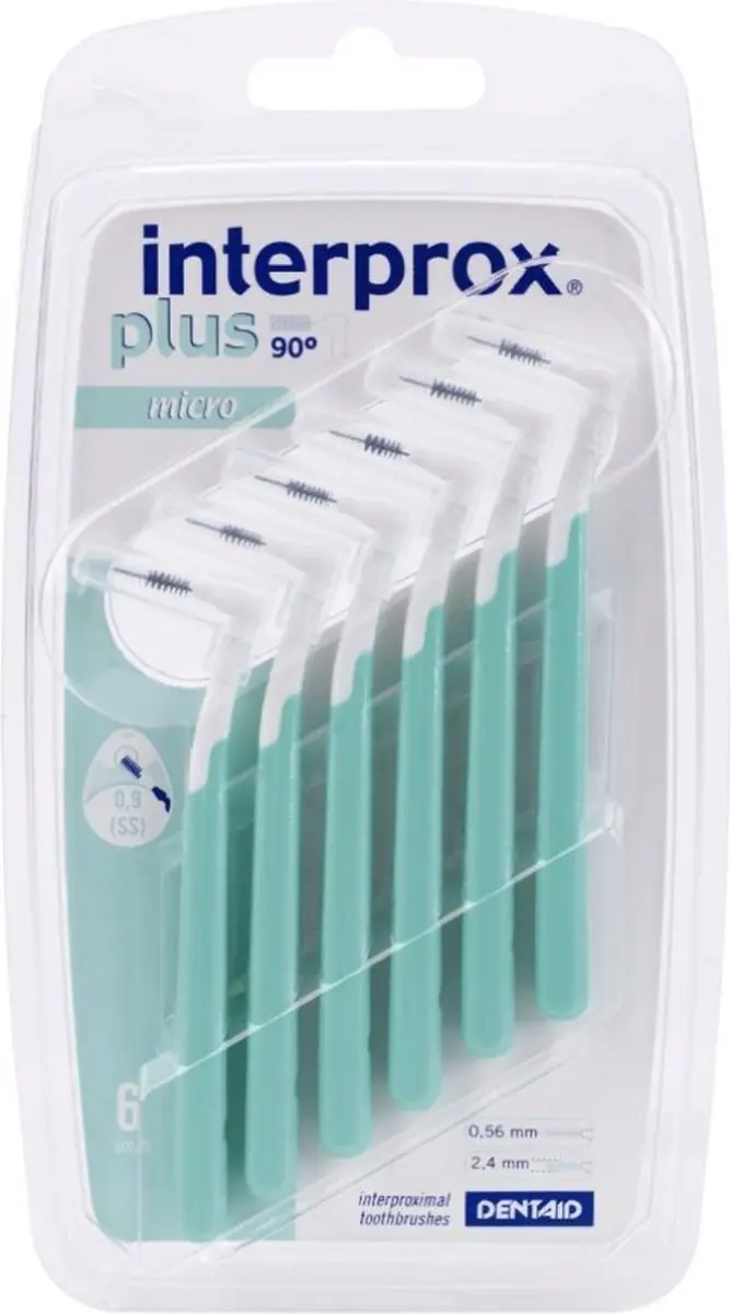 Interprox Plus Micro 2.4mm Groen - 18 Stuks