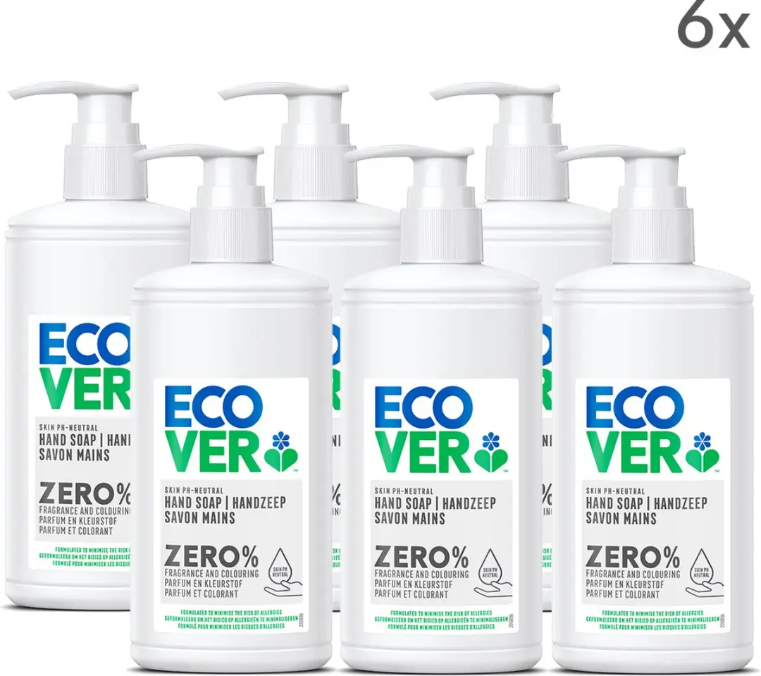 Ecover Zero Handzeep 6x250ml