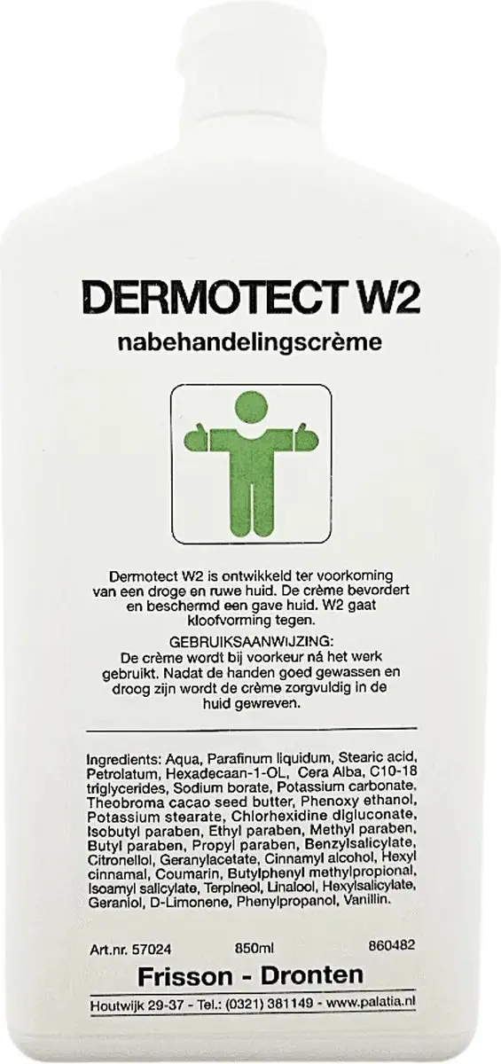 Dermotect W2 Handcrème 850ml