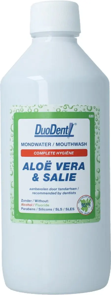 Duodent Aloe Vera/Sali Mondwater 500ml