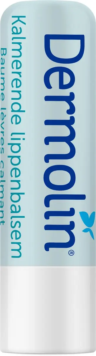 Dermolin Lippenbalsem - 4,8 g - Blauw/Wit