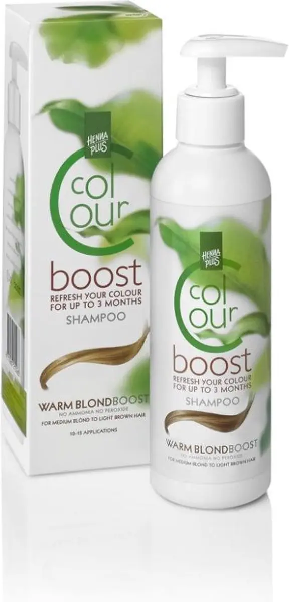 Hennaplus Colour Boost Warm Blond 200mg