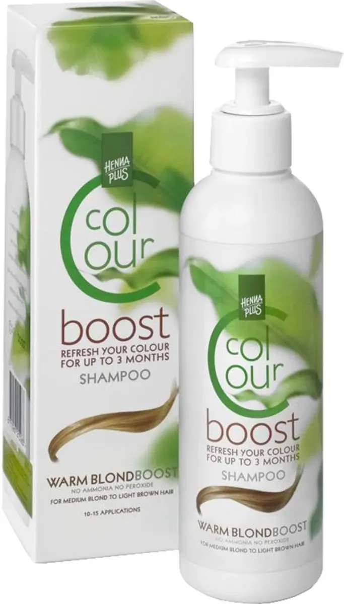 Hennaplus Colour Boost Warm Blond 200mg