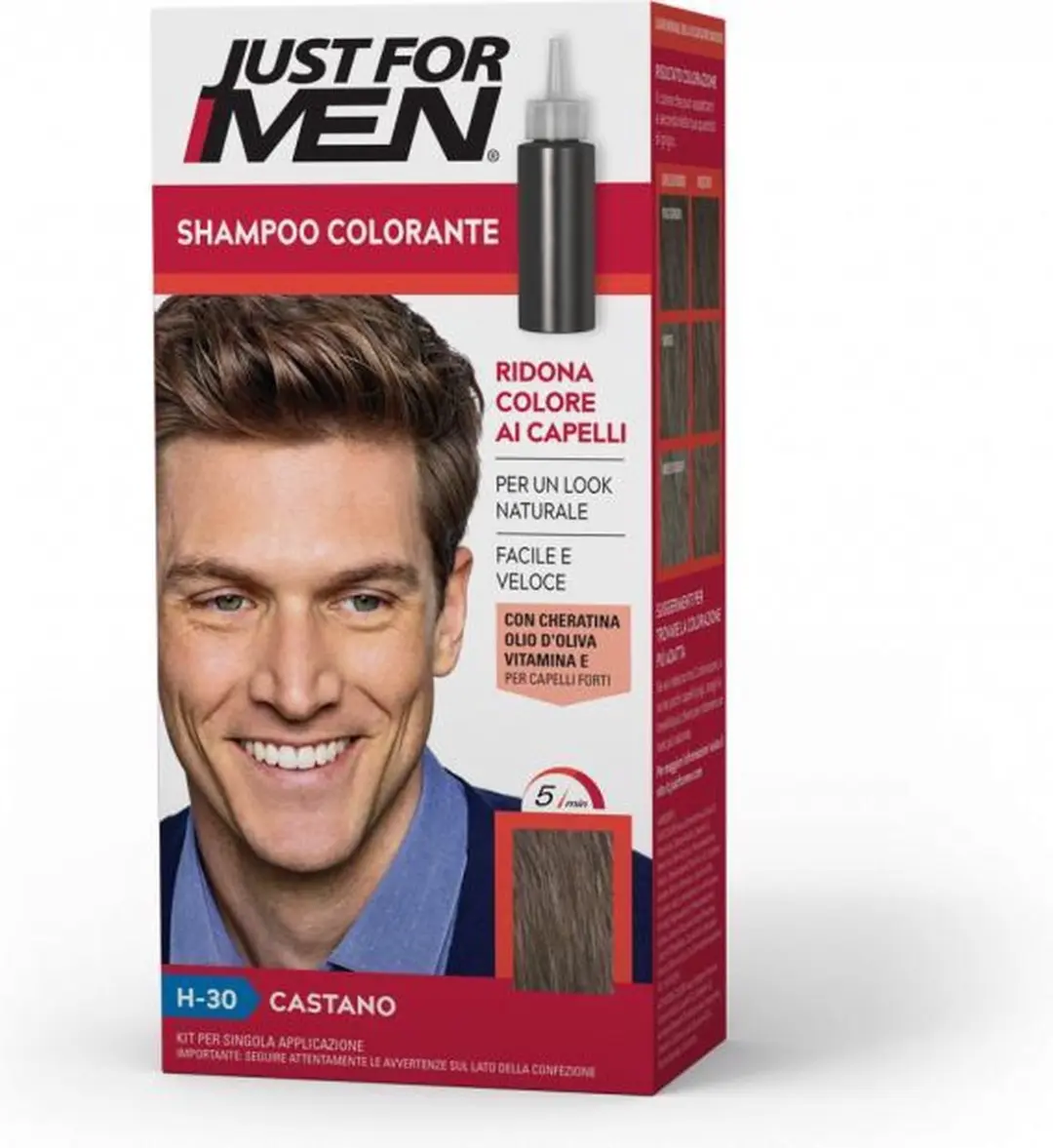 Just For Men Shampoo-in Color Bruin 66ml
