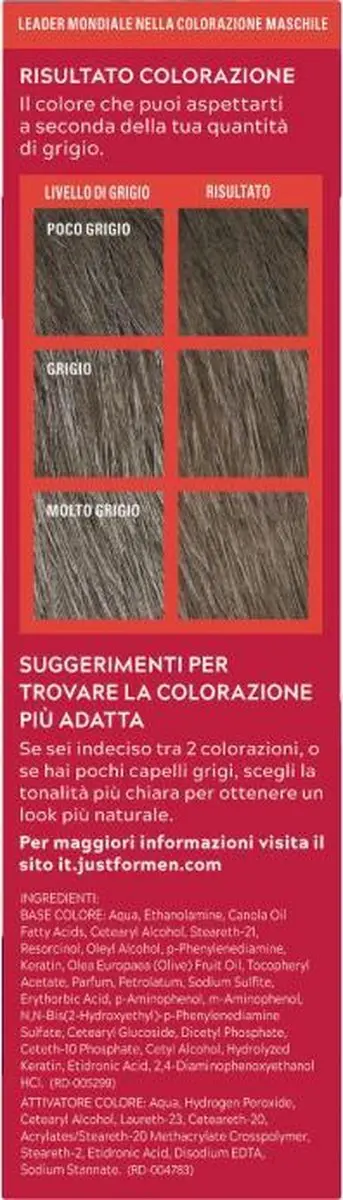 Just For Men Shampoo-in Color Bruin 66ml