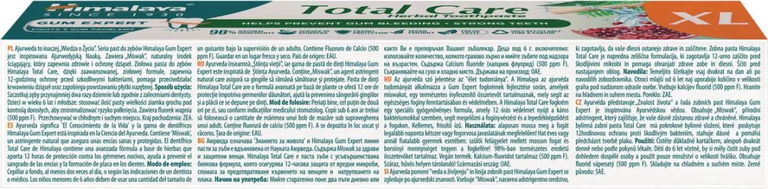 Himalaya Herbals Gum Expert Total Care XL Tandpasta 100ml