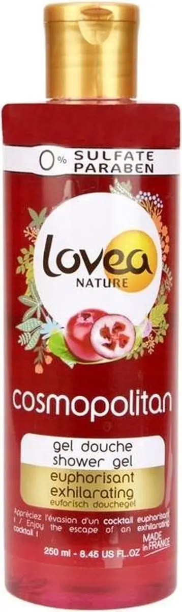 Lovea Nature Showergel Cosmopolitan Exhilara­ting 250ml