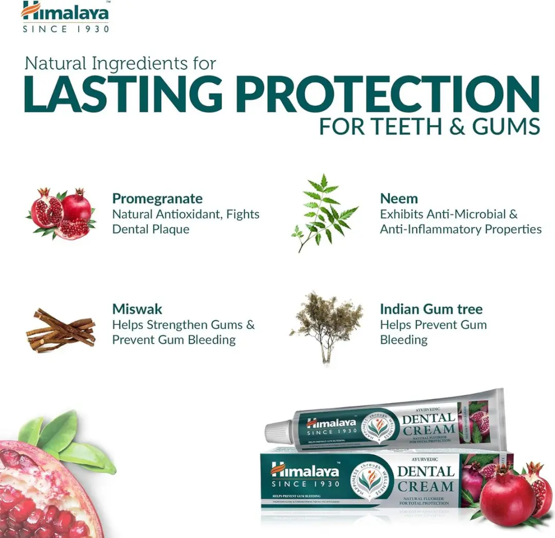Himalaya Herbals Neem & Granaatappel Tandpasta 100g