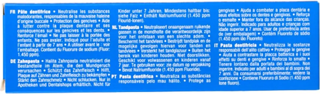 Halita Fluoride Tandpasta 75ml