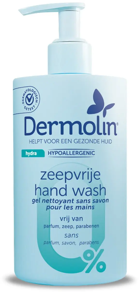 Dermolin Washgel Zeepdispenser 600ml - 3x200ml - afbeelding 6 van 6