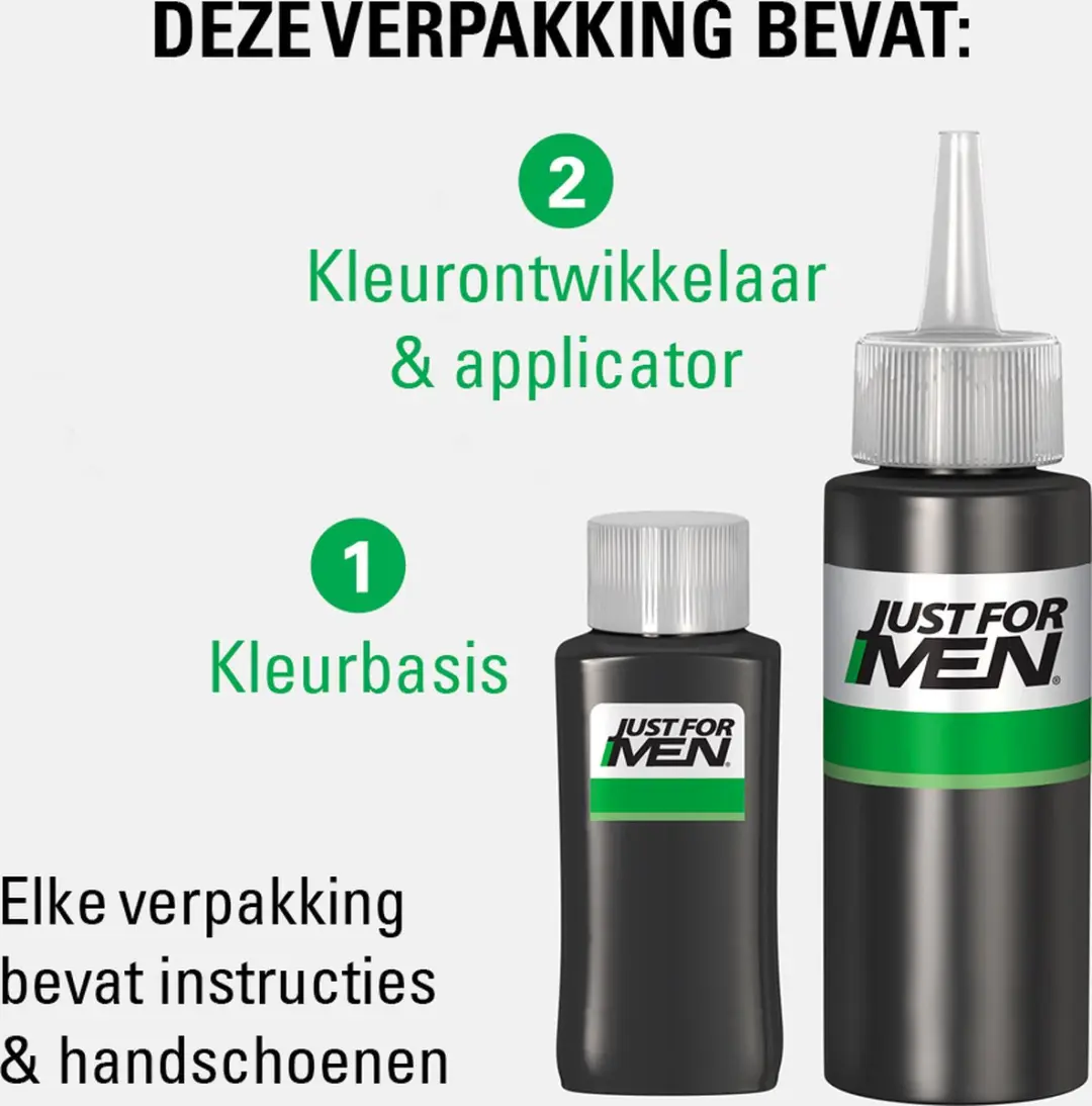 Just For Men Original Haarkleuring Middenbruin 66ml