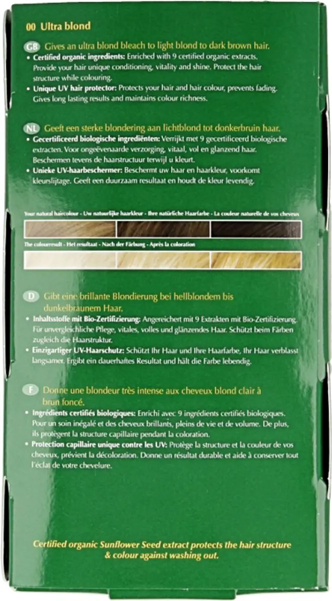 Hennaplus Long Lasting Colours 00 Ultra Blond Haarverf - 100mg