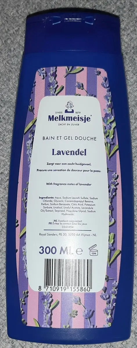Melkmeisje Douchegel Lavendel 300ml