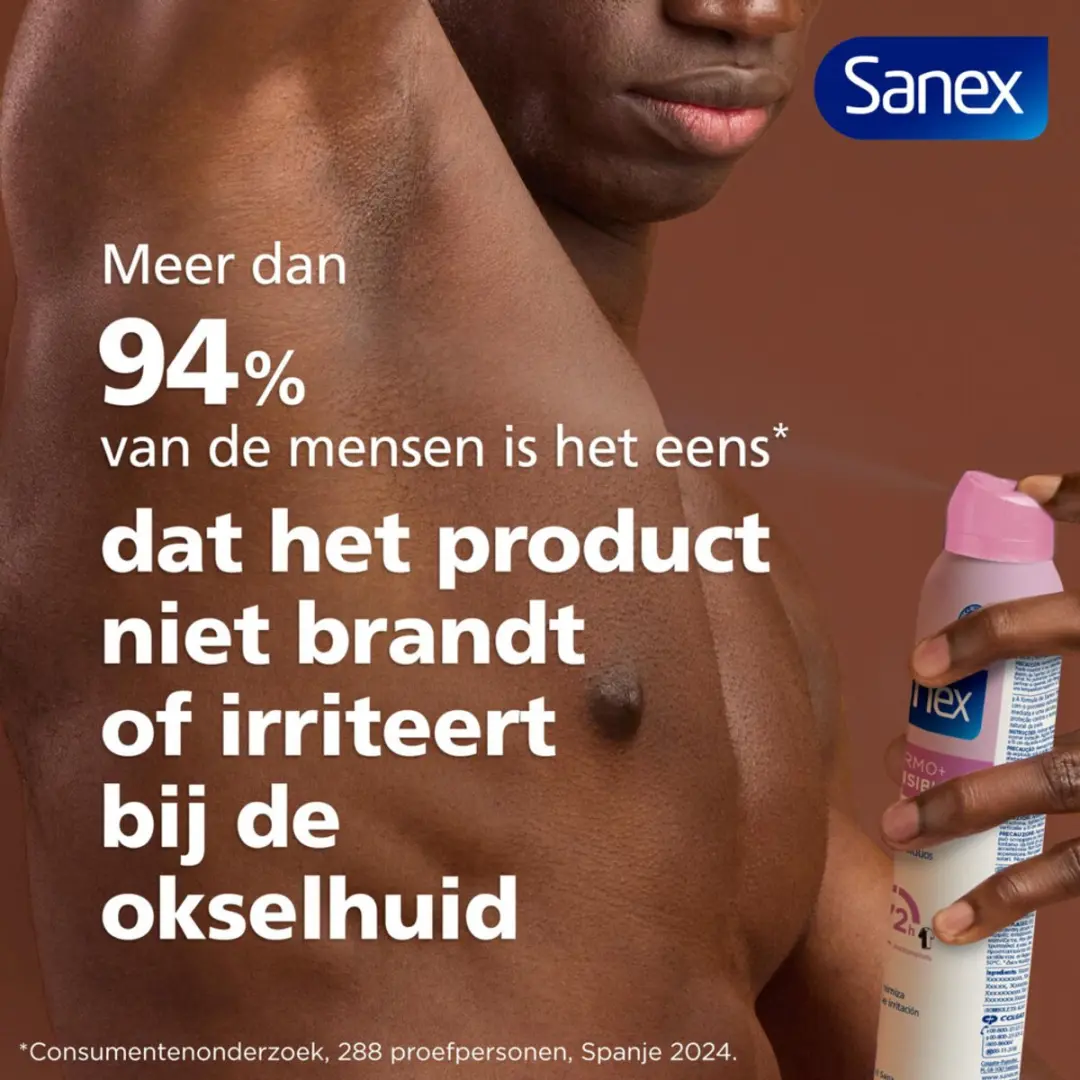 Sanex Deodorant Spray Derma Care+ Invisible 200ml