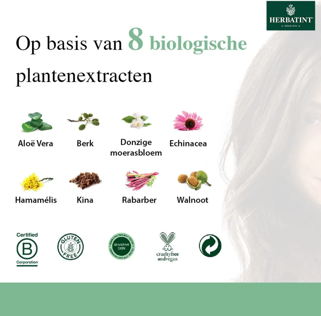 Herbatint Haarverf 7M Mahogany Blond 150ml - afbeelding 6 van 6