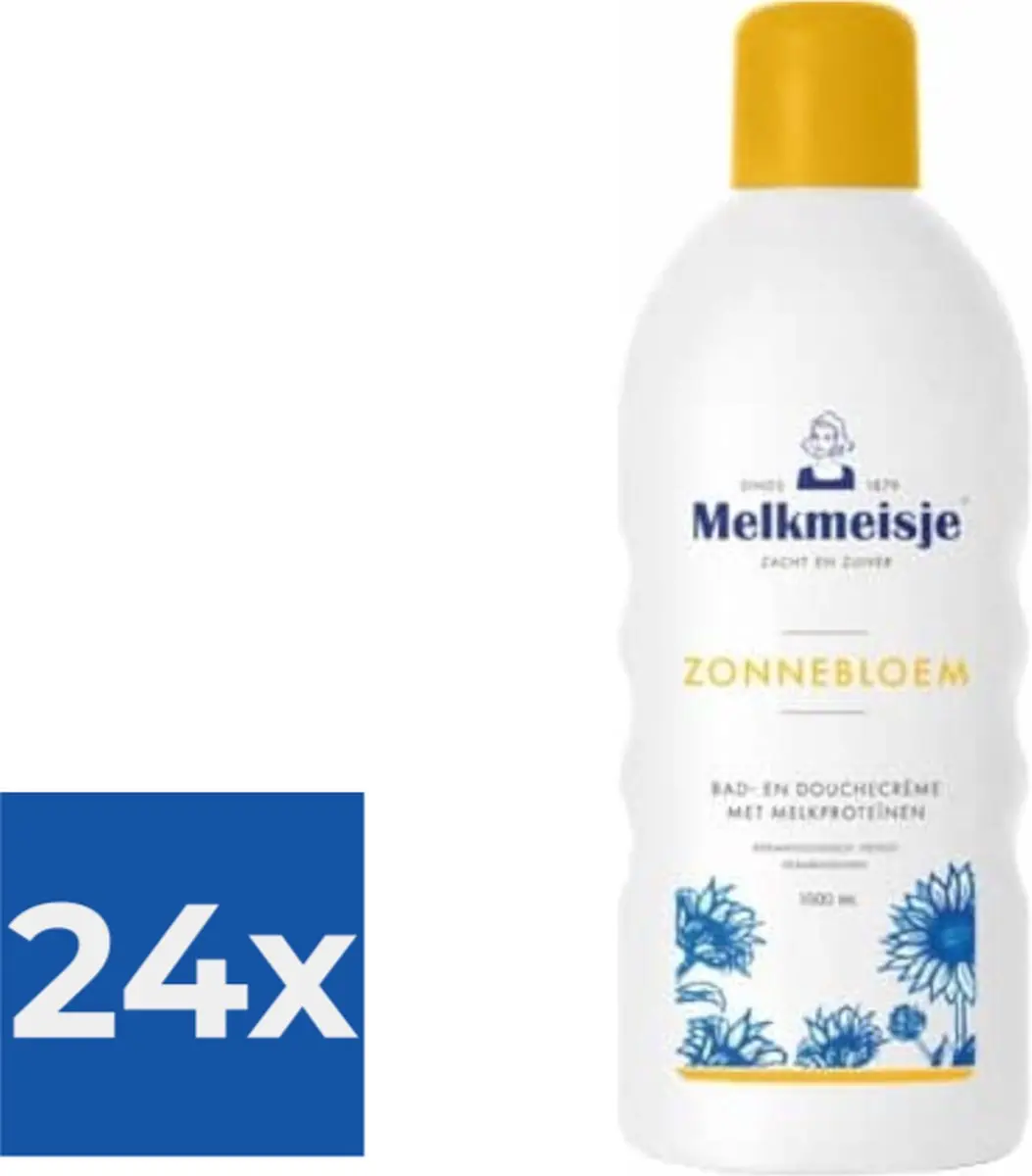 Melkmeisje Bad & Douche Zonnebloem 1000ml