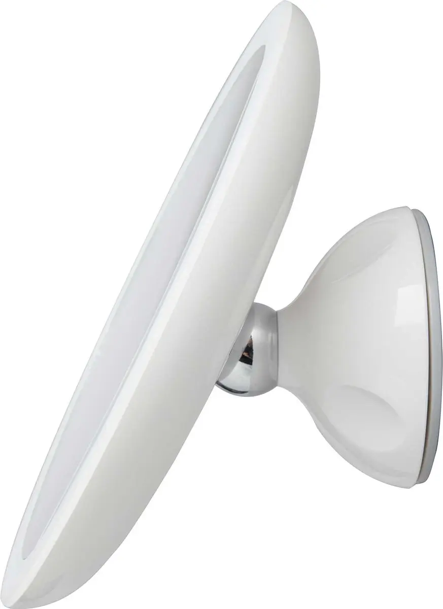 Lanaform 2-in-1 Mirror Make-up Spiegel Verlichting 14cm - X5 Vergroting - Wit