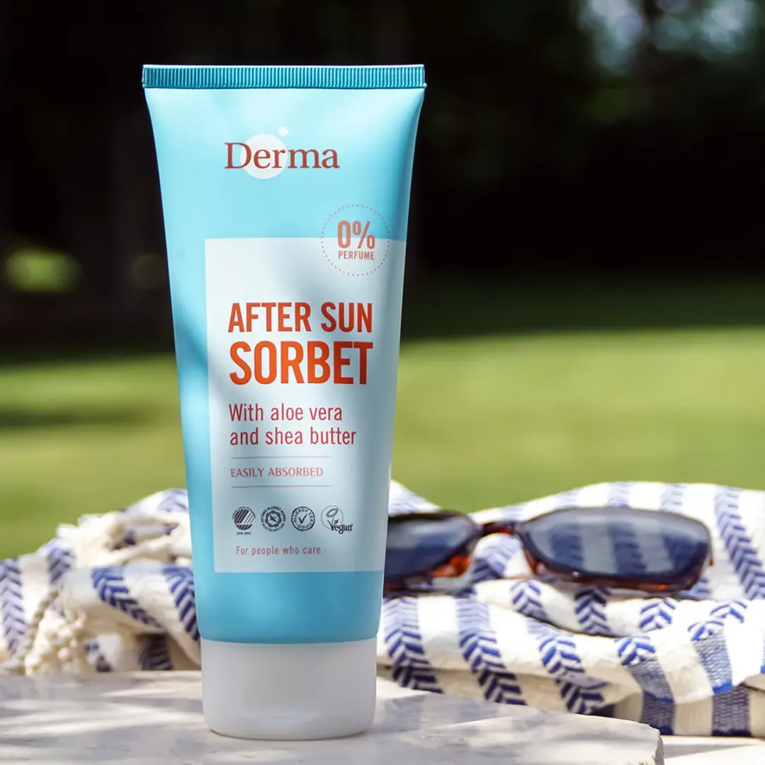Derma After Sun Sorbet 3x200ml - Aloe Vera & Shea Butter