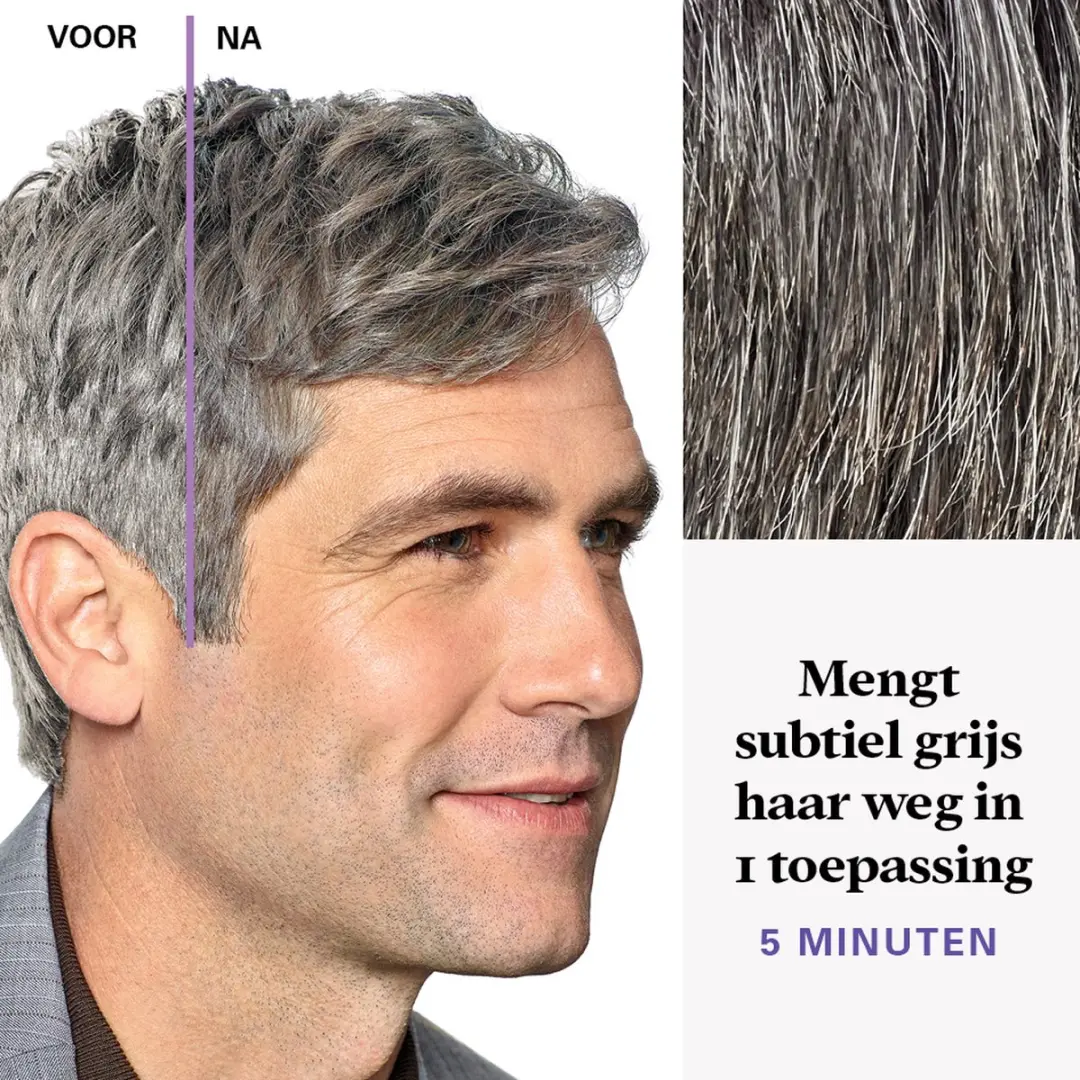 Just For Men Touch of Grey T35 Midden Bruin Haarverf - 40g