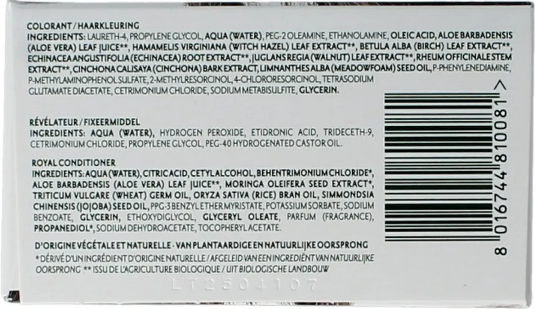 Herbatint Haarverf 5D Licht Goud Kastanje 170ml - Grijs - afbeelding 6 van 6