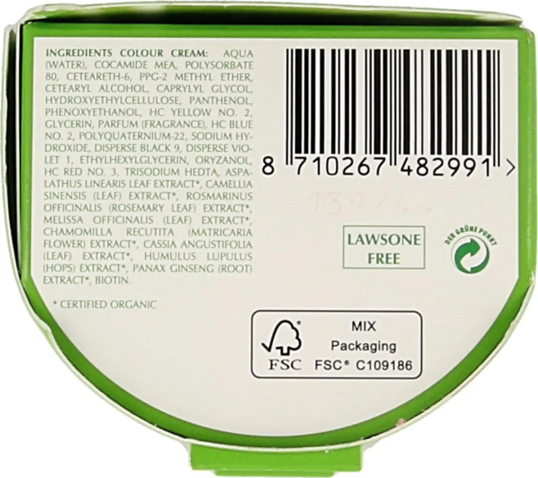 Hennaplus Colour Cream 7.38 Cinnamon Haarverf 60ml