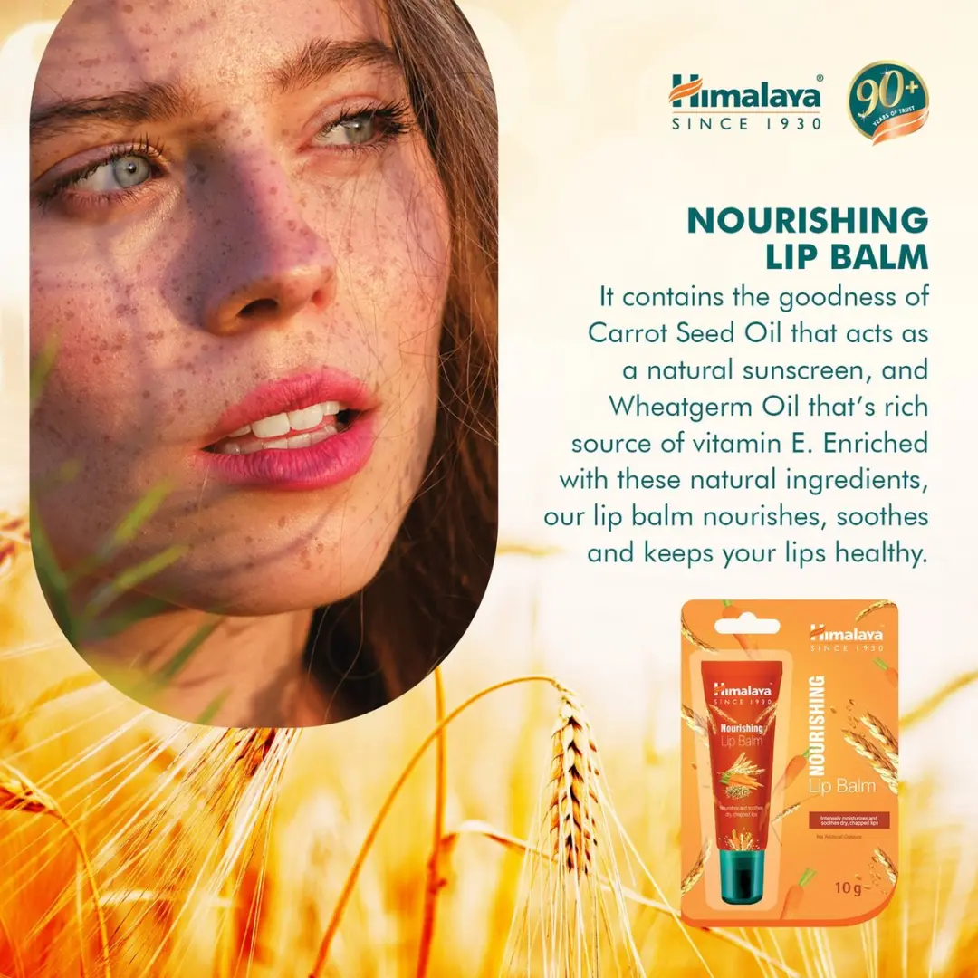 Himalaya Herbals Verzorgende Lippenbalsem - 3x10g