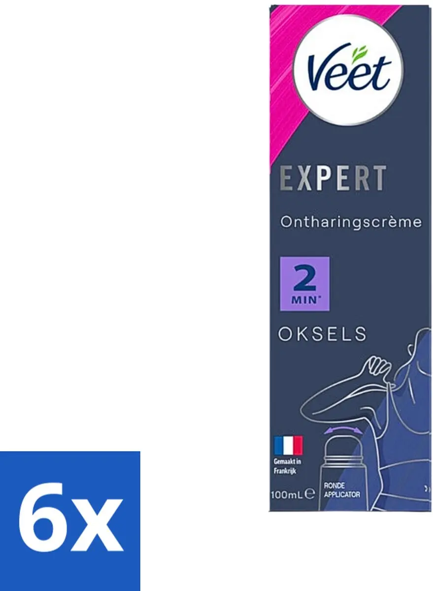 Veet Expert Ontharingscrème Oksels 100ml