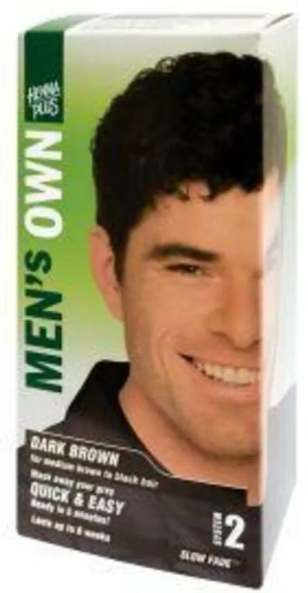 Hennaplus Men's Own Haarverf Donkerbruin 80ml
