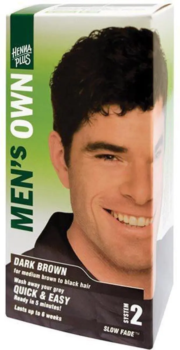 Hennaplus Men's Own Haarverf Donkerbruin 80ml - afbeelding 6 van 6