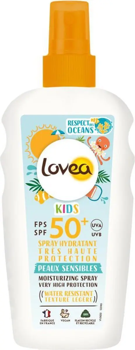 Lovea Sun Zonnebrand Spray Kids SPF 50+ 150ml