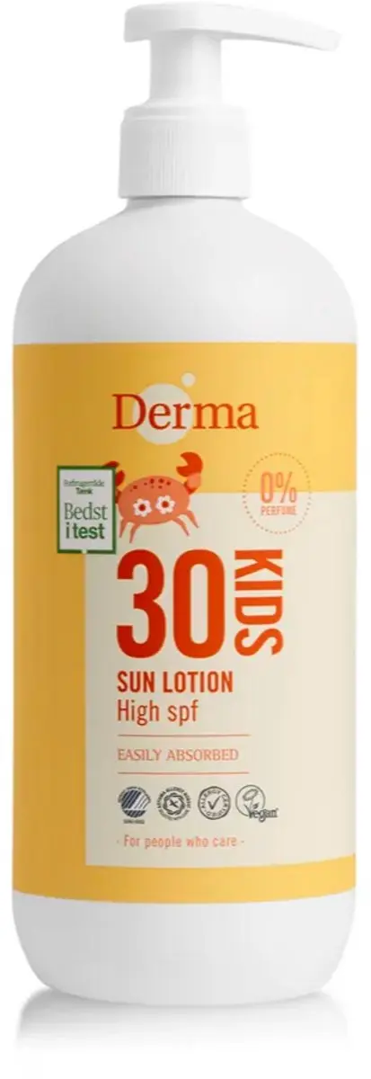 Derma Sun Kids Zonnebrand SPF30 500ml - Waterbestendig