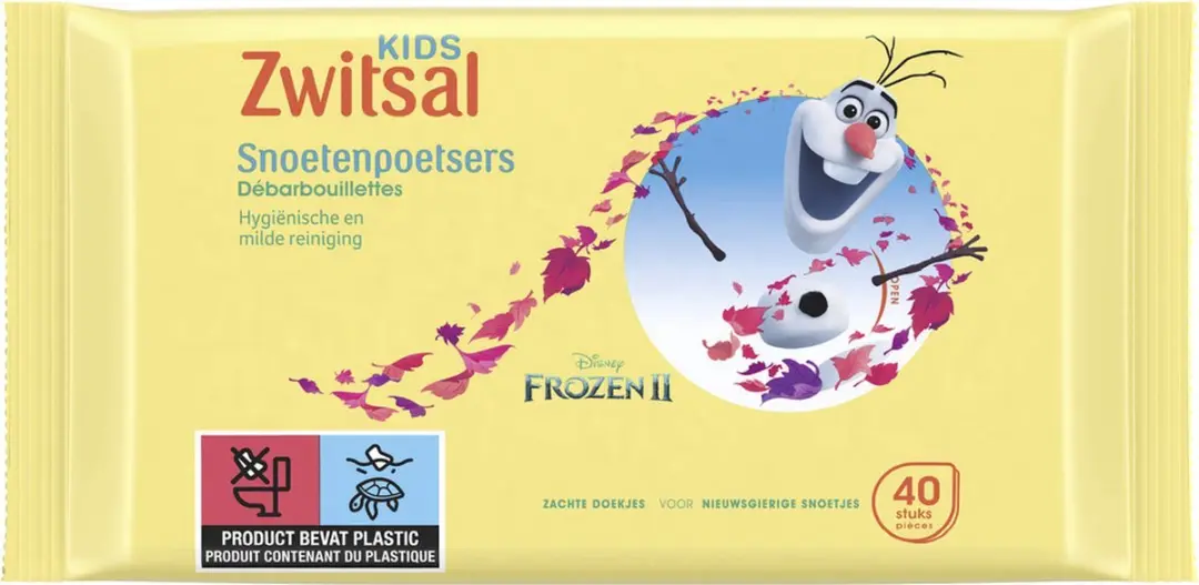Zwitsal Kids Snoetenpoetsers 480 Doekjes - 12x40 Stuks