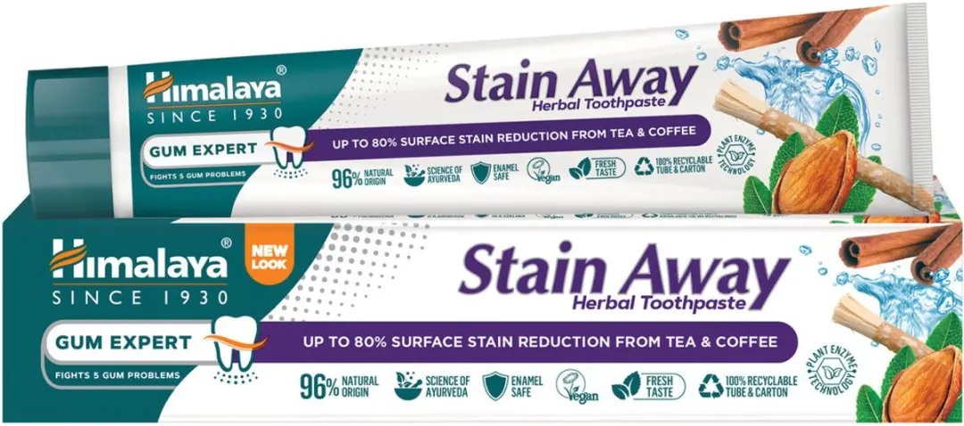 Himalaya Herbals Stain Away Rokers Tandpasta 75ml