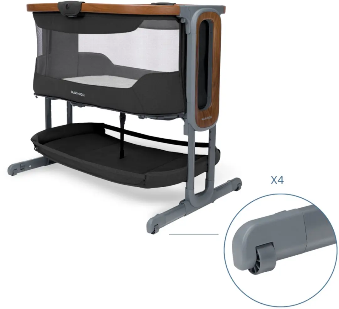 Maxi-Cosi Iora Pro Co-sleeper - Elegance Graphite - afbeelding 6 van 6