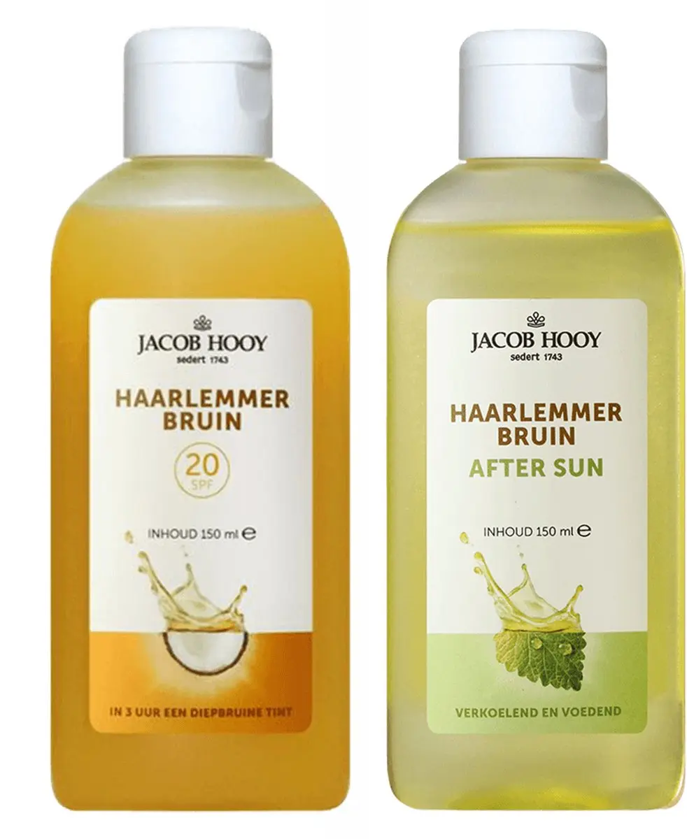 Jacob Hooy Haarlemmerbruin SPF 20 Zonnebrand 300ml
