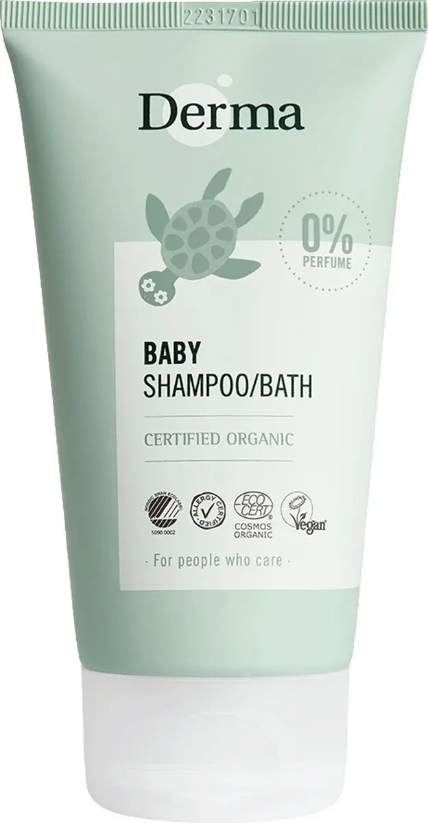 Derma Eco Baby Voordeelset - 2x Shampoo & Bad 150ml + 2x Babyolie 150ml