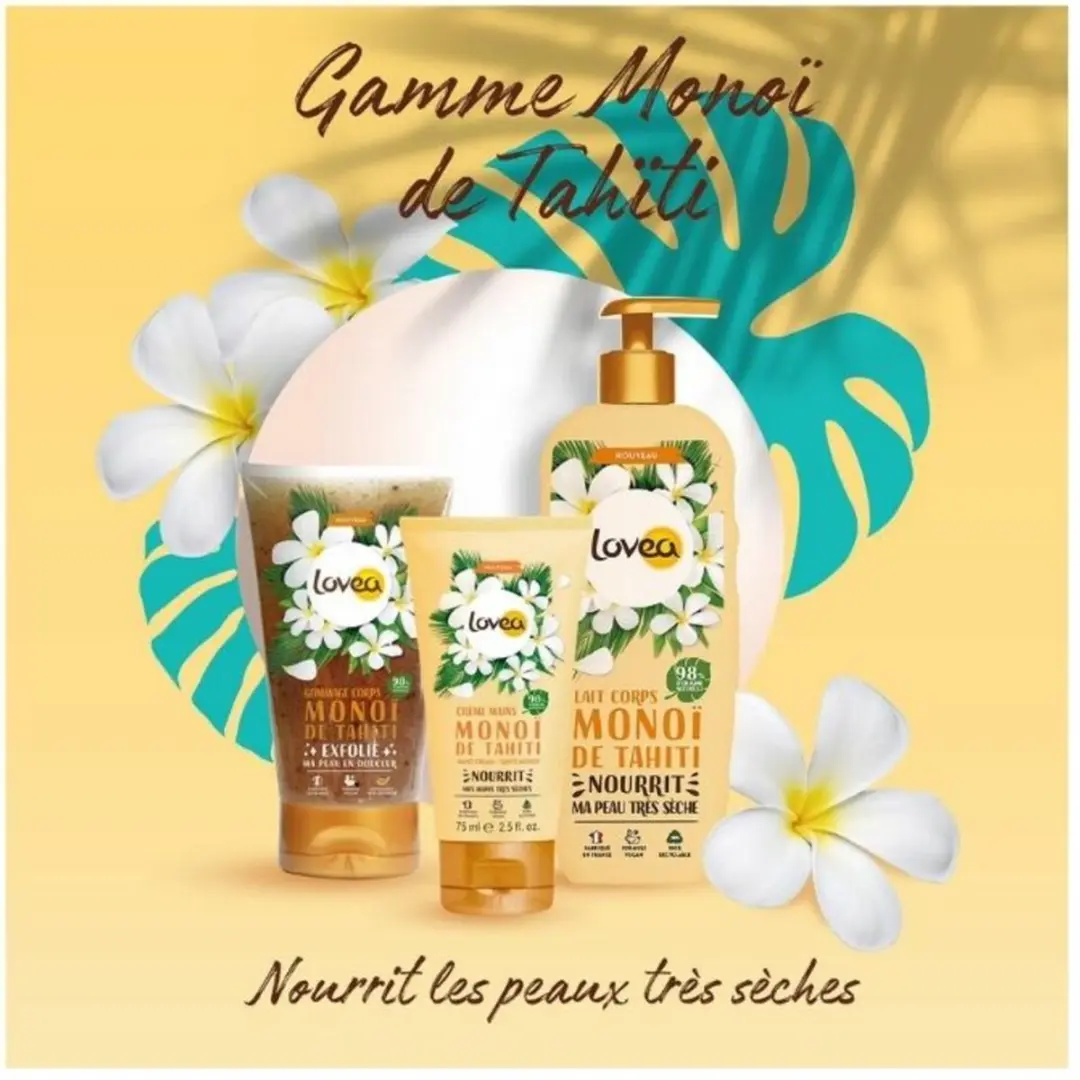Lovea Bodylotion Tahiti Monoï - 4x250ml